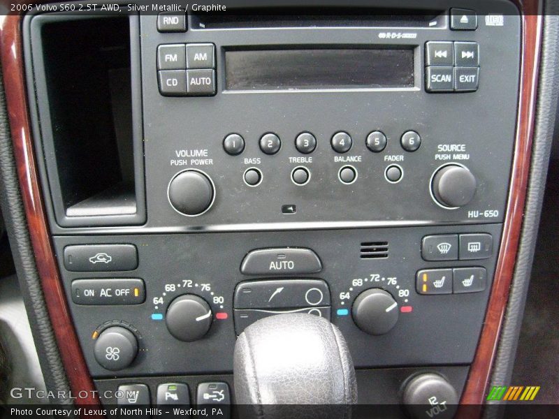 Silver Metallic / Graphite 2006 Volvo S60 2.5T AWD