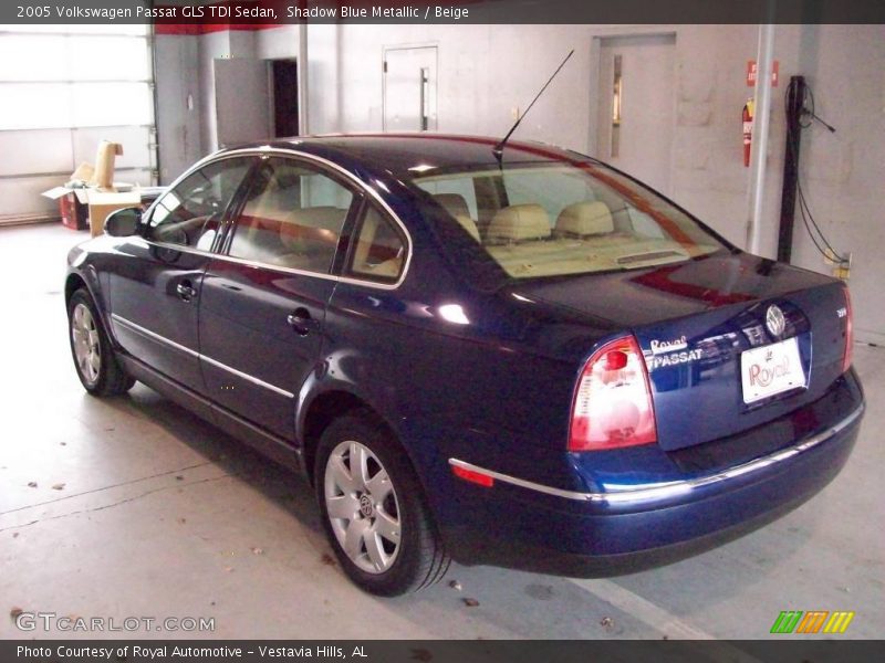 Shadow Blue Metallic / Beige 2005 Volkswagen Passat GLS TDI Sedan