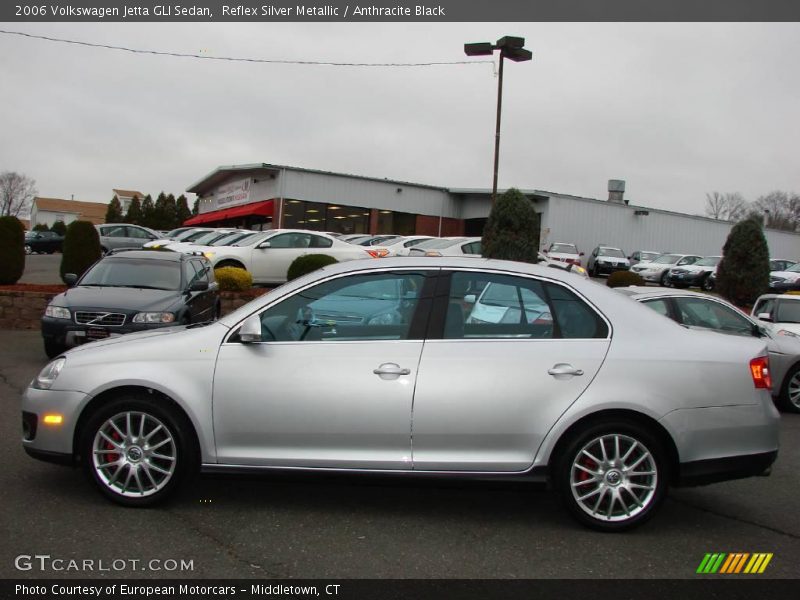 Reflex Silver Metallic / Anthracite Black 2006 Volkswagen Jetta GLI Sedan