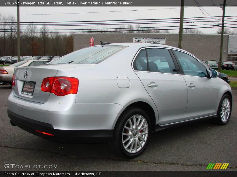 Reflex Silver Metallic / Anthracite Black 2006 Volkswagen Jetta GLI Sedan