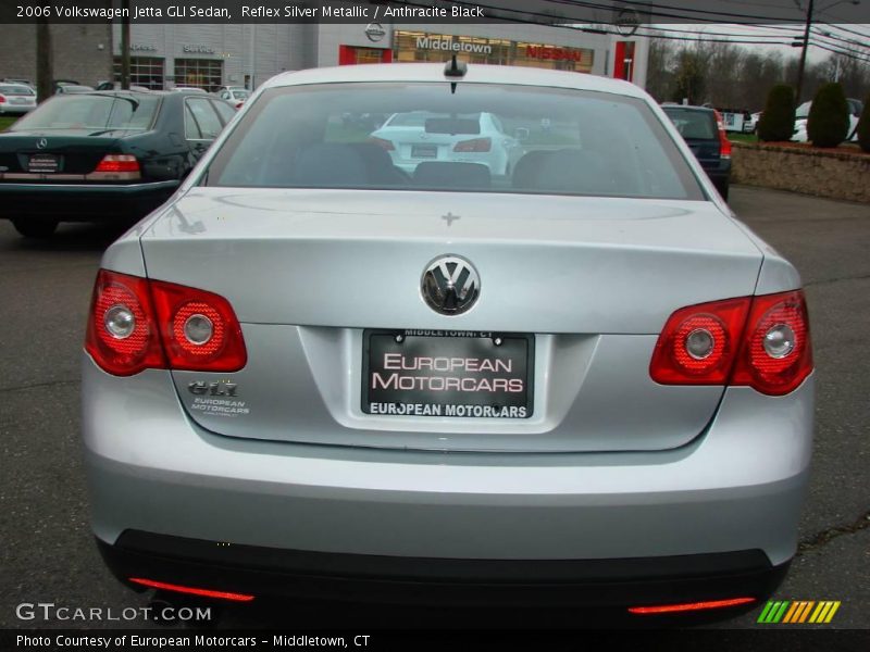 Reflex Silver Metallic / Anthracite Black 2006 Volkswagen Jetta GLI Sedan