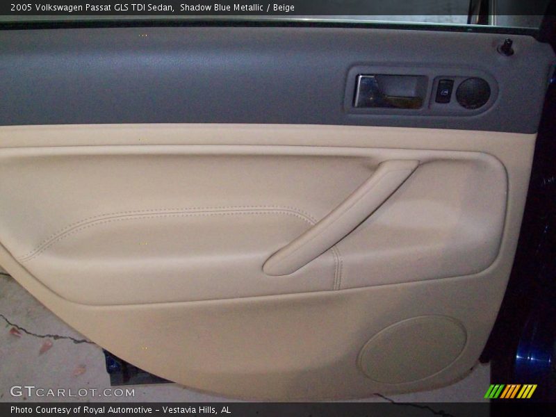 Shadow Blue Metallic / Beige 2005 Volkswagen Passat GLS TDI Sedan