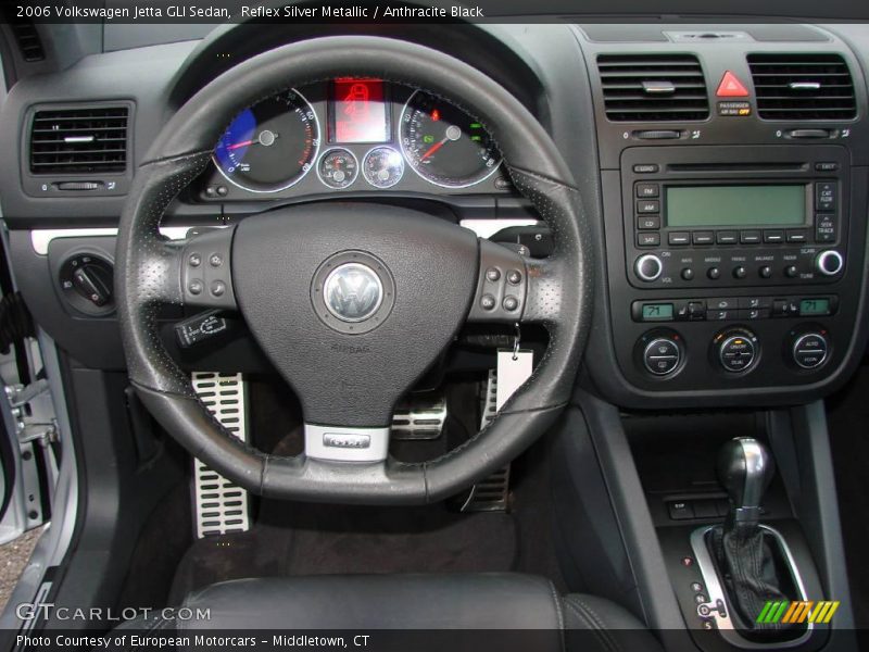 Reflex Silver Metallic / Anthracite Black 2006 Volkswagen Jetta GLI Sedan