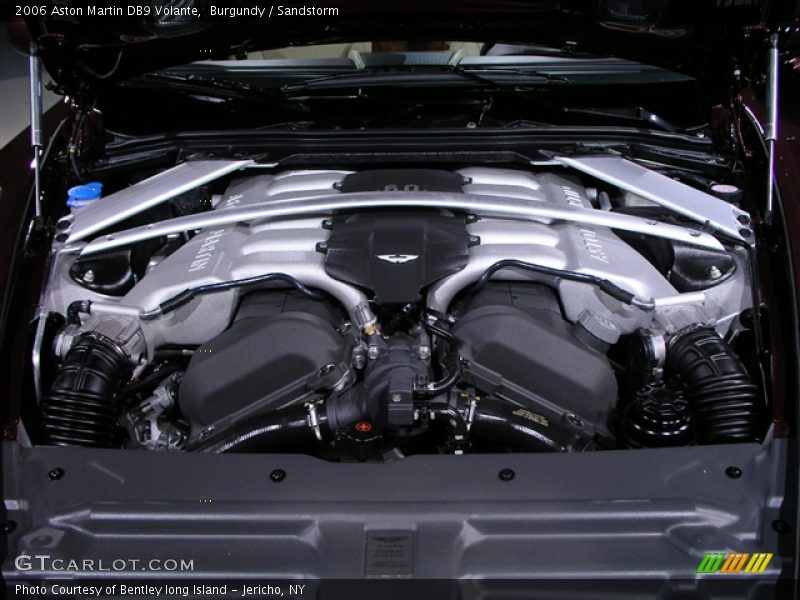 Burgundy / Sandstorm 2006 Aston Martin DB9 Volante