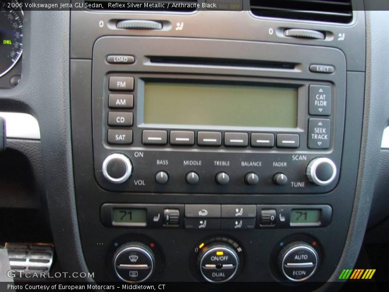 Reflex Silver Metallic / Anthracite Black 2006 Volkswagen Jetta GLI Sedan