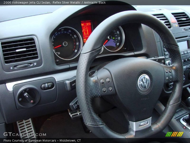 Reflex Silver Metallic / Anthracite Black 2006 Volkswagen Jetta GLI Sedan