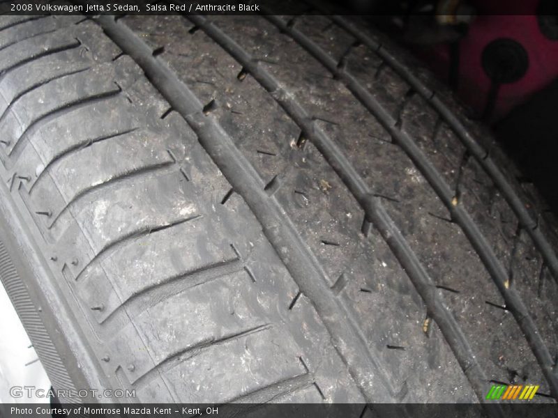 Salsa Red / Anthracite Black 2008 Volkswagen Jetta S Sedan