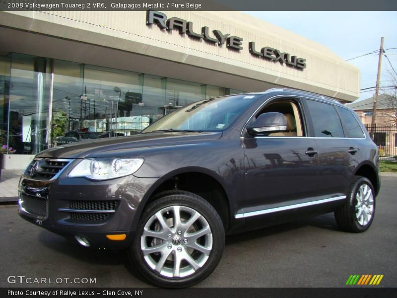 Galapagos Metallic / Pure Beige 2008 Volkswagen Touareg 2 VR6