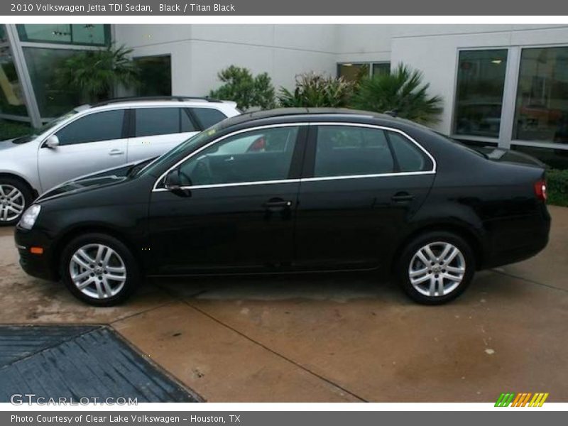Black / Titan Black 2010 Volkswagen Jetta TDI Sedan