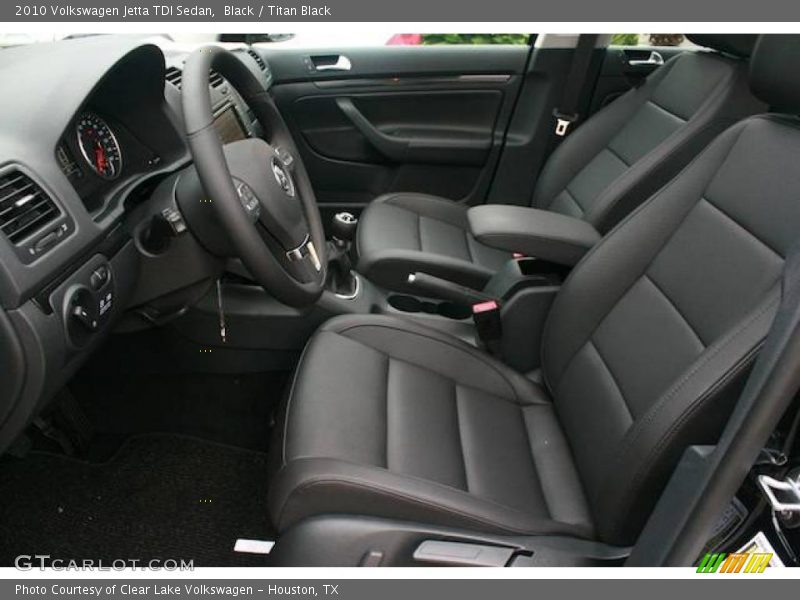 Black / Titan Black 2010 Volkswagen Jetta TDI Sedan
