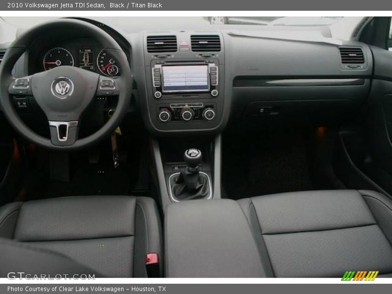 Black / Titan Black 2010 Volkswagen Jetta TDI Sedan