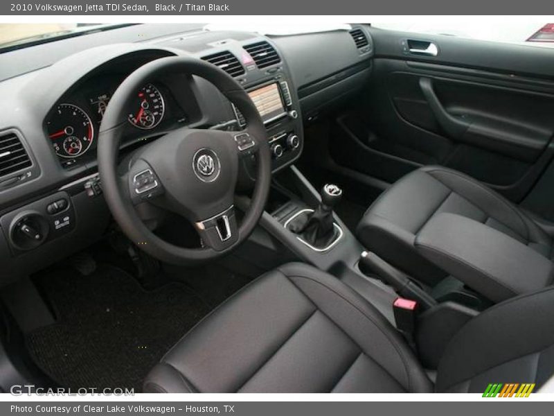 Black / Titan Black 2010 Volkswagen Jetta TDI Sedan
