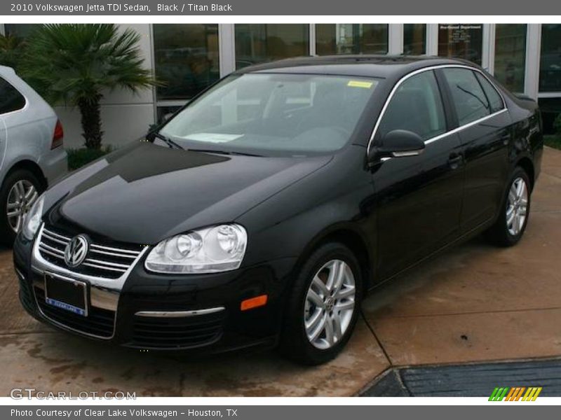 Black / Titan Black 2010 Volkswagen Jetta TDI Sedan