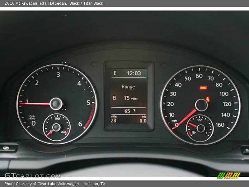 Black / Titan Black 2010 Volkswagen Jetta TDI Sedan