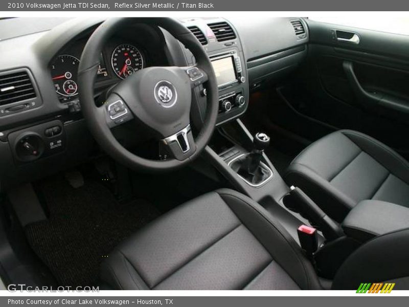 Reflex Silver Metallic / Titan Black 2010 Volkswagen Jetta TDI Sedan