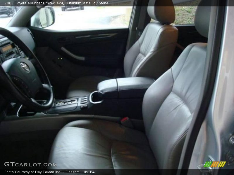 Titanium Metallic / Stone 2003 Toyota 4Runner Limited 4x4