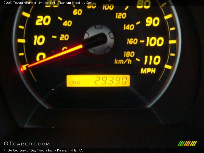 Titanium Metallic / Stone 2003 Toyota 4Runner Limited 4x4