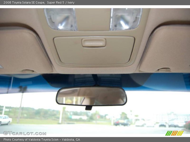 Super Red 5 / Ivory 2008 Toyota Solara SE Coupe
