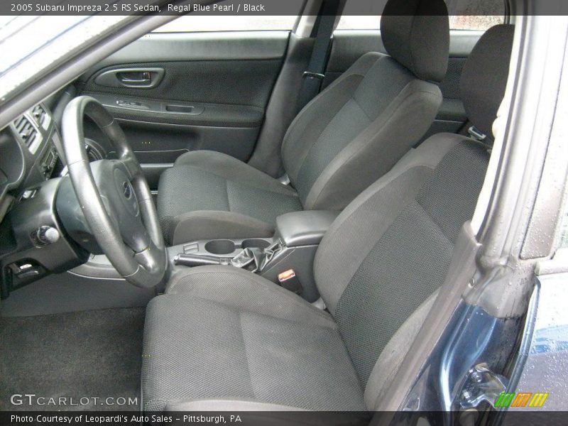 Regal Blue Pearl / Black 2005 Subaru Impreza 2.5 RS Sedan