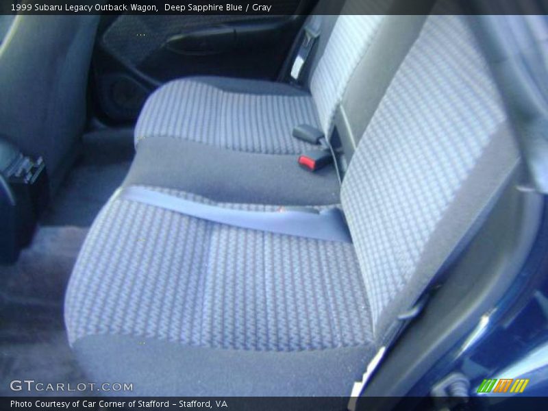 Deep Sapphire Blue / Gray 1999 Subaru Legacy Outback Wagon