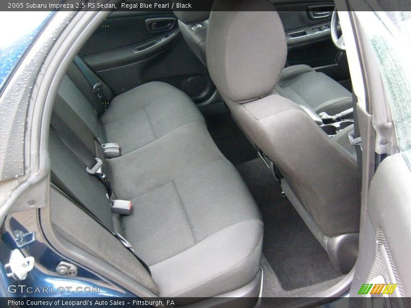 Regal Blue Pearl / Black 2005 Subaru Impreza 2.5 RS Sedan
