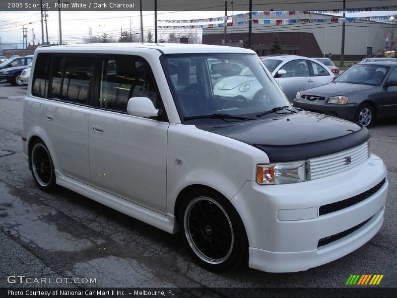 Polar White / Dark Charcoal 2005 Scion xB