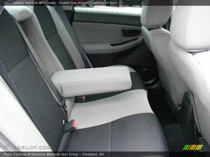 Crystal Gray Metallic / Anthracite Black 2007 Subaru Impreza WRX Sedan