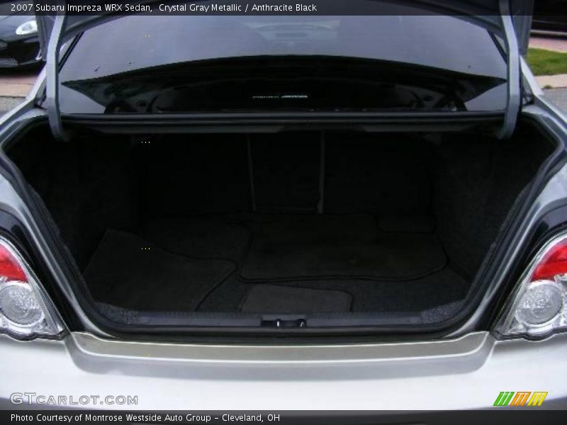Crystal Gray Metallic / Anthracite Black 2007 Subaru Impreza WRX Sedan