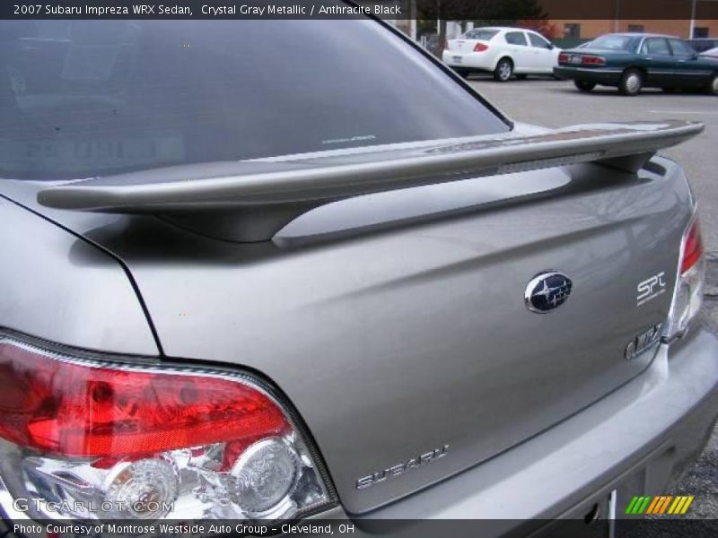 Crystal Gray Metallic / Anthracite Black 2007 Subaru Impreza WRX Sedan