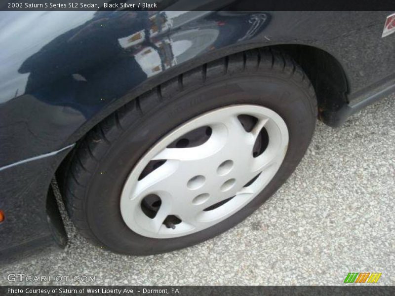 Black Silver / Black 2002 Saturn S Series SL2 Sedan