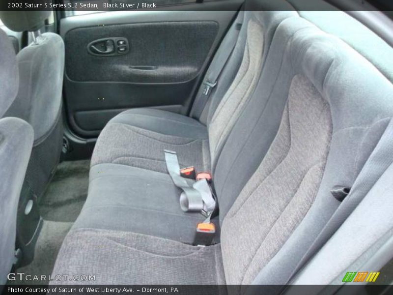 Black Silver / Black 2002 Saturn S Series SL2 Sedan