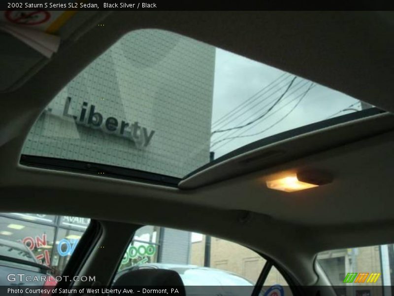 Black Silver / Black 2002 Saturn S Series SL2 Sedan