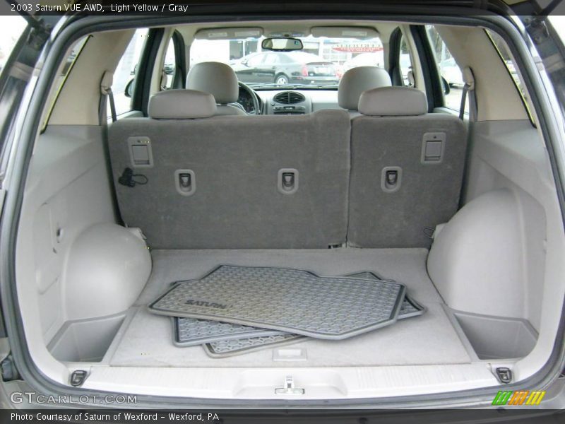 Light Yellow / Gray 2003 Saturn VUE AWD