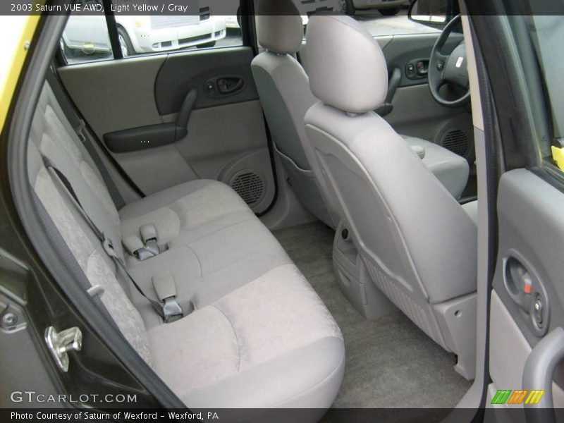 Light Yellow / Gray 2003 Saturn VUE AWD