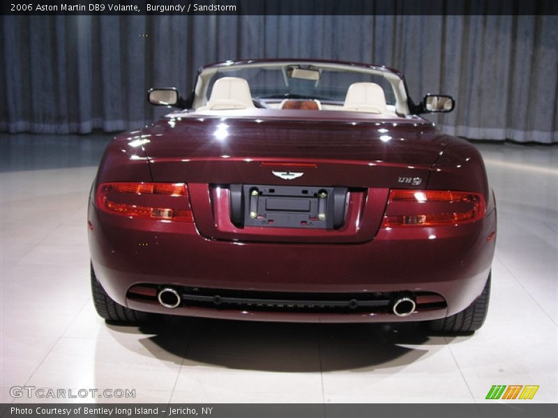 Burgundy / Sandstorm 2006 Aston Martin DB9 Volante