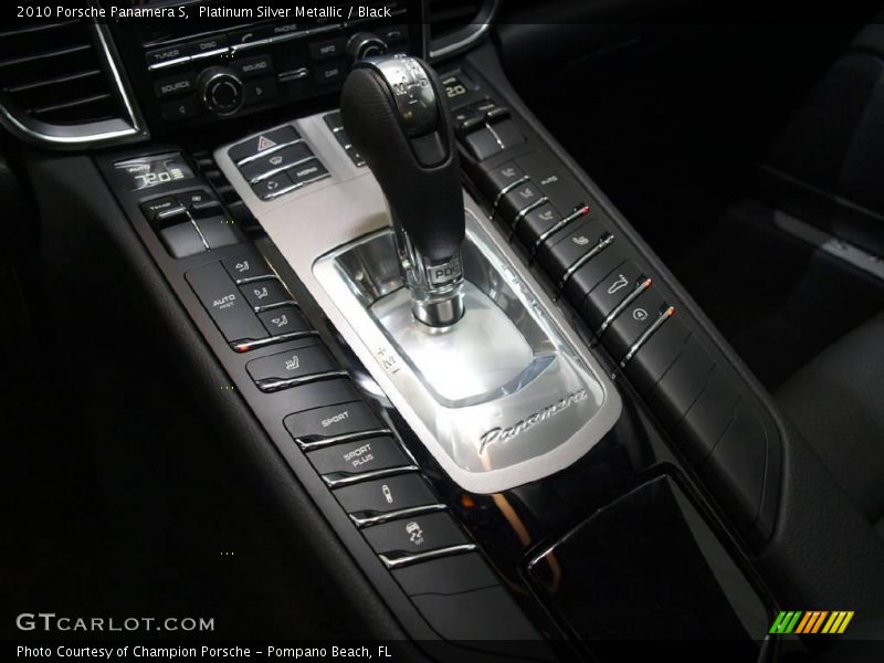 Platinum Silver Metallic / Black 2010 Porsche Panamera S