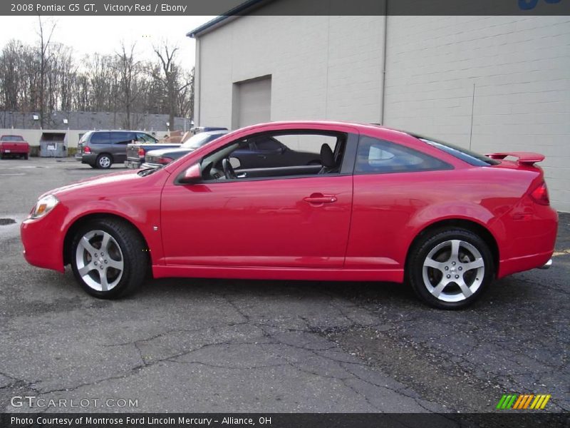 Victory Red / Ebony 2008 Pontiac G5 GT