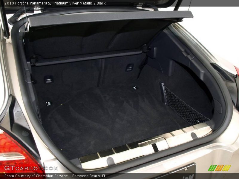 Platinum Silver Metallic / Black 2010 Porsche Panamera S