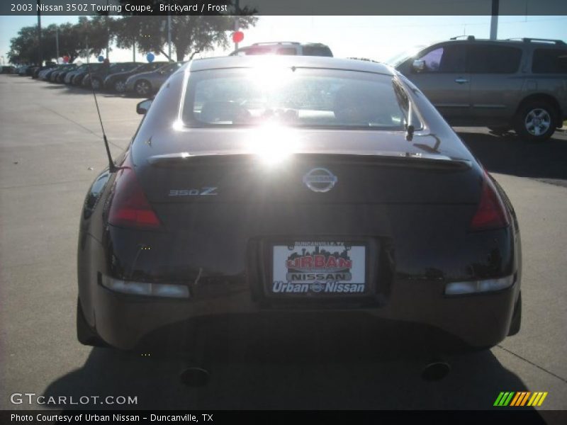 Brickyard / Frost 2003 Nissan 350Z Touring Coupe