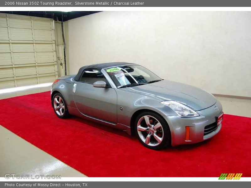 Silverstone Metallic / Charcoal Leather 2006 Nissan 350Z Touring Roadster