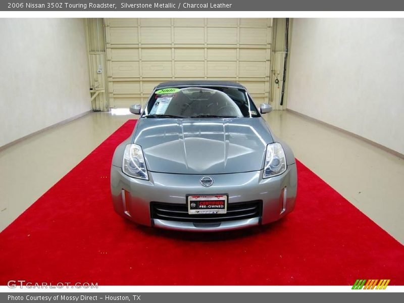 Silverstone Metallic / Charcoal Leather 2006 Nissan 350Z Touring Roadster