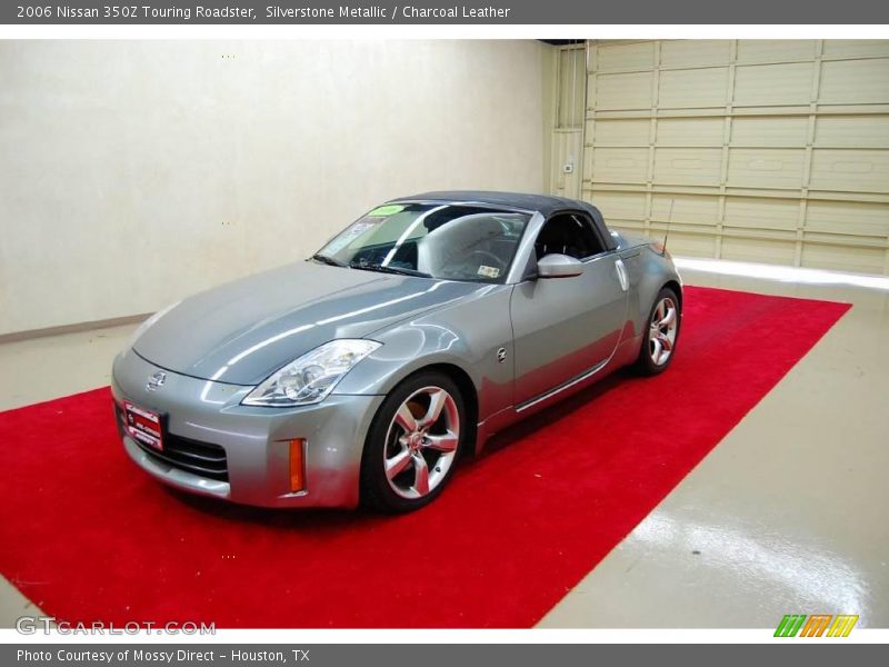 Silverstone Metallic / Charcoal Leather 2006 Nissan 350Z Touring Roadster