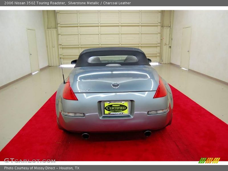 Silverstone Metallic / Charcoal Leather 2006 Nissan 350Z Touring Roadster