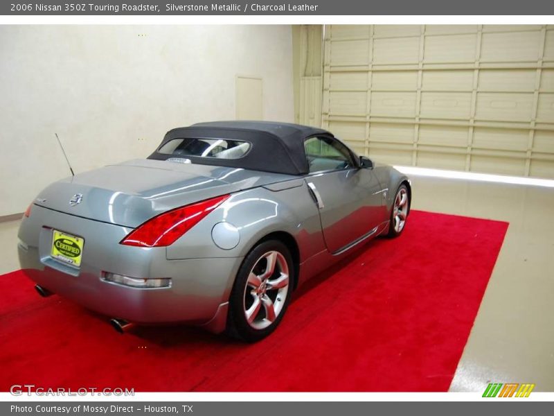 Silverstone Metallic / Charcoal Leather 2006 Nissan 350Z Touring Roadster