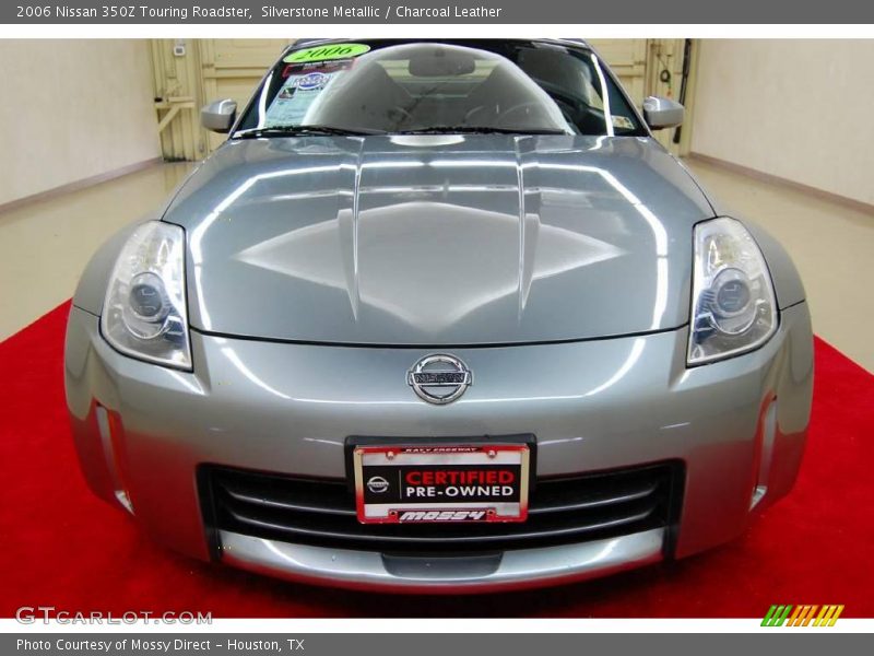 Silverstone Metallic / Charcoal Leather 2006 Nissan 350Z Touring Roadster