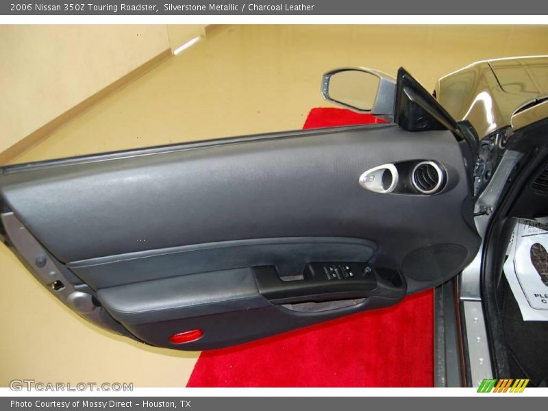 Silverstone Metallic / Charcoal Leather 2006 Nissan 350Z Touring Roadster