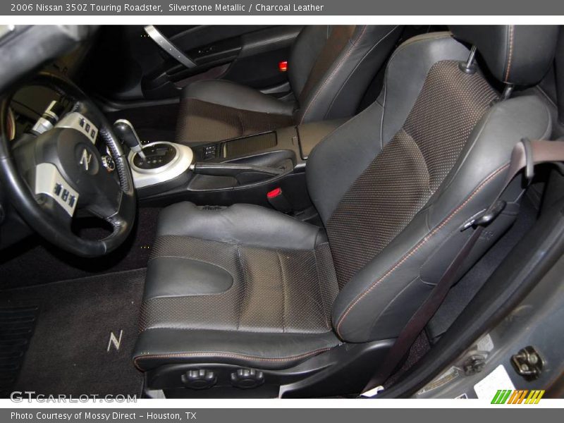 Silverstone Metallic / Charcoal Leather 2006 Nissan 350Z Touring Roadster