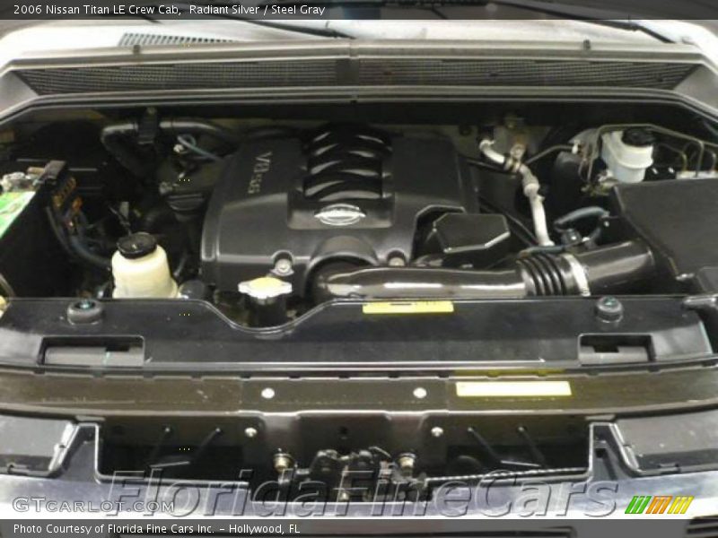 Radiant Silver / Steel Gray 2006 Nissan Titan LE Crew Cab