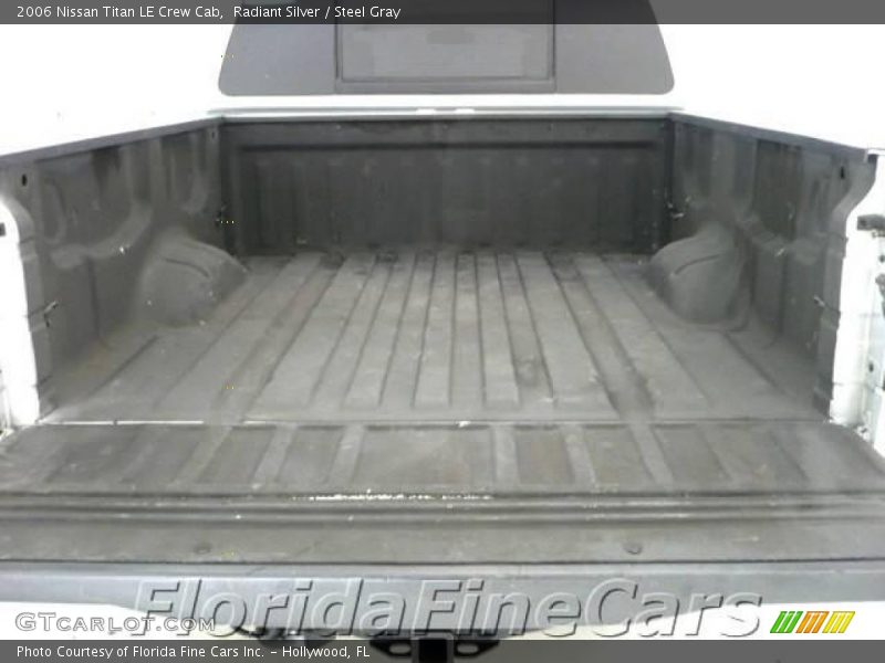 Radiant Silver / Steel Gray 2006 Nissan Titan LE Crew Cab