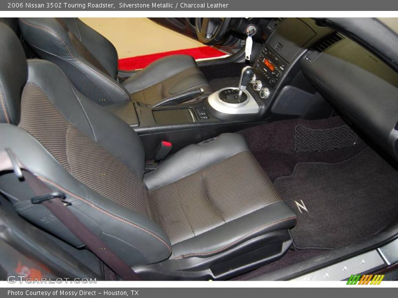Silverstone Metallic / Charcoal Leather 2006 Nissan 350Z Touring Roadster